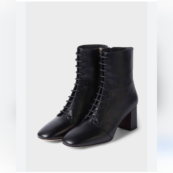 Hobbs Imogen Lace Ankle Boot on Black Sizes available/ New with box - Picture 3 of 9